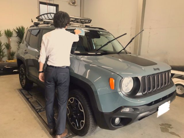 Jeep Renegade Trailhawk アンヴィルクリアコート Y S Dealer ワイズディーラー サトウオート 中古車や新車の販売 買取 車検 整備 鈑金 板金 塗装千葉県千葉市稲毛区